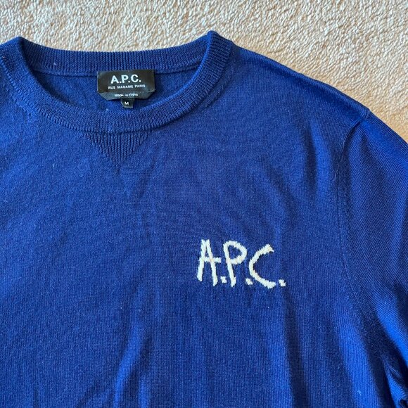APC MERINO WOOL SWEATER - Picture 2 of 4